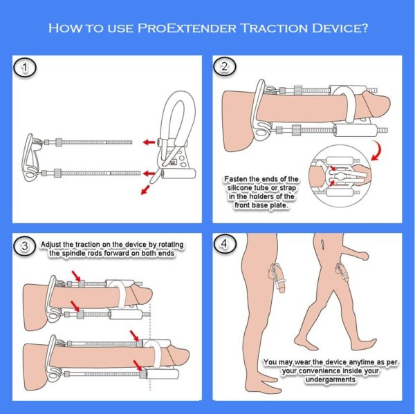 how to use proextender traction device